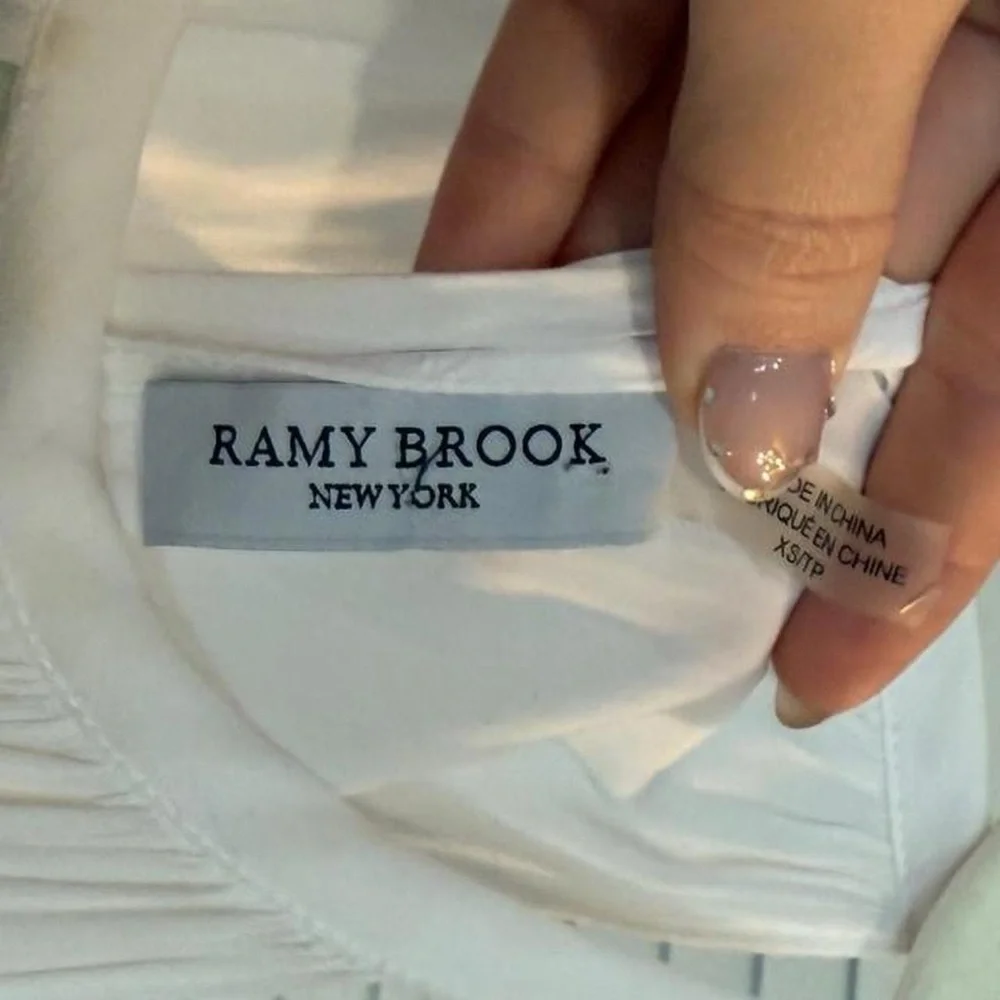 Ramy Brook Sleeveless Keyhole Halter White Tiered Maxi Dress XS Summer Bridal - Picture 3 of 6
